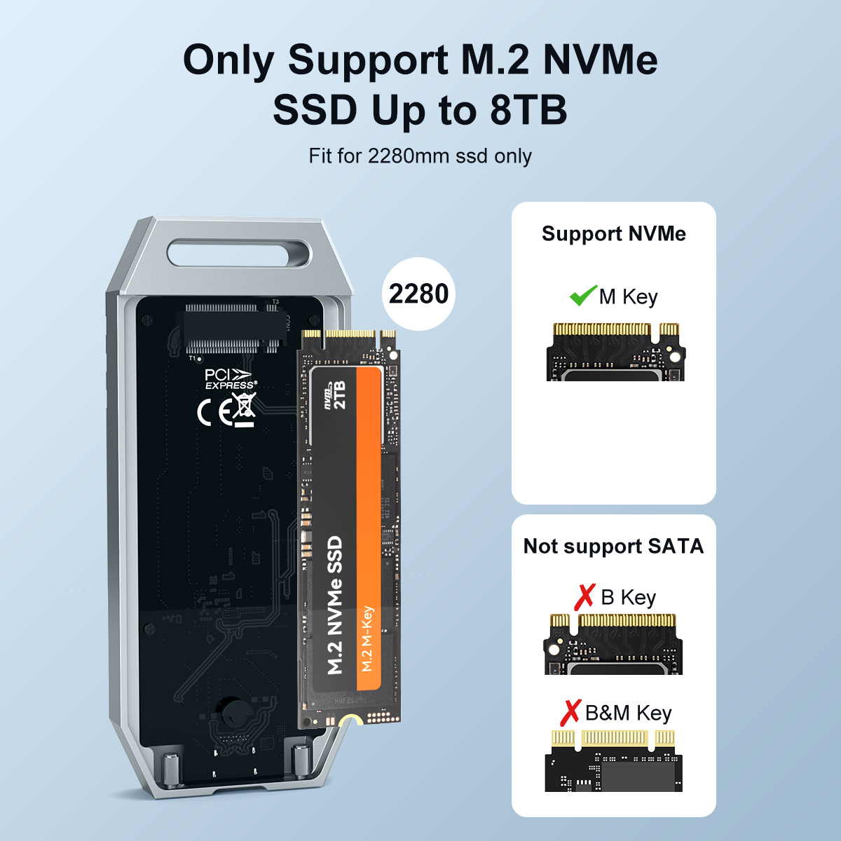 MAIWO 40Gbps USB4 Aluminum NVM - Usb4 40Gbps External Ssd 8Tb recension och pris