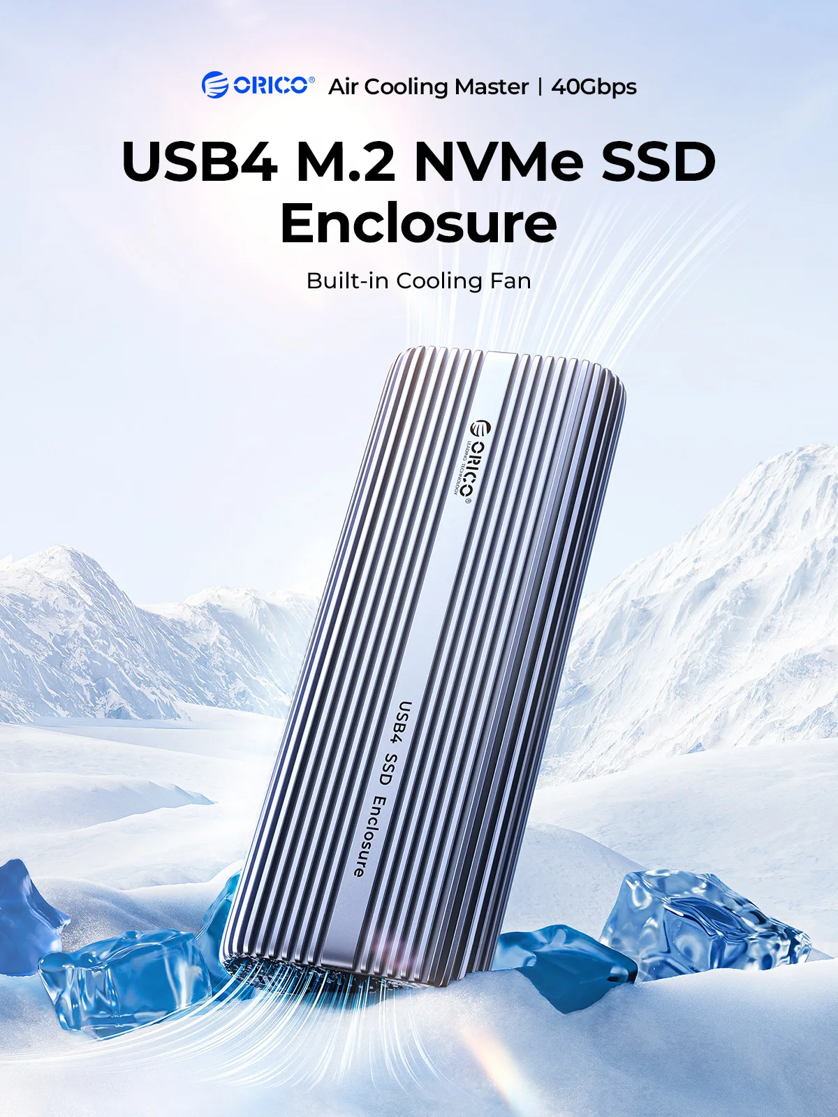ORICO 40Gbps M.2 NVMe SSD Encl - Usb4 40Gbps External Ssd 8Tb recension och pris